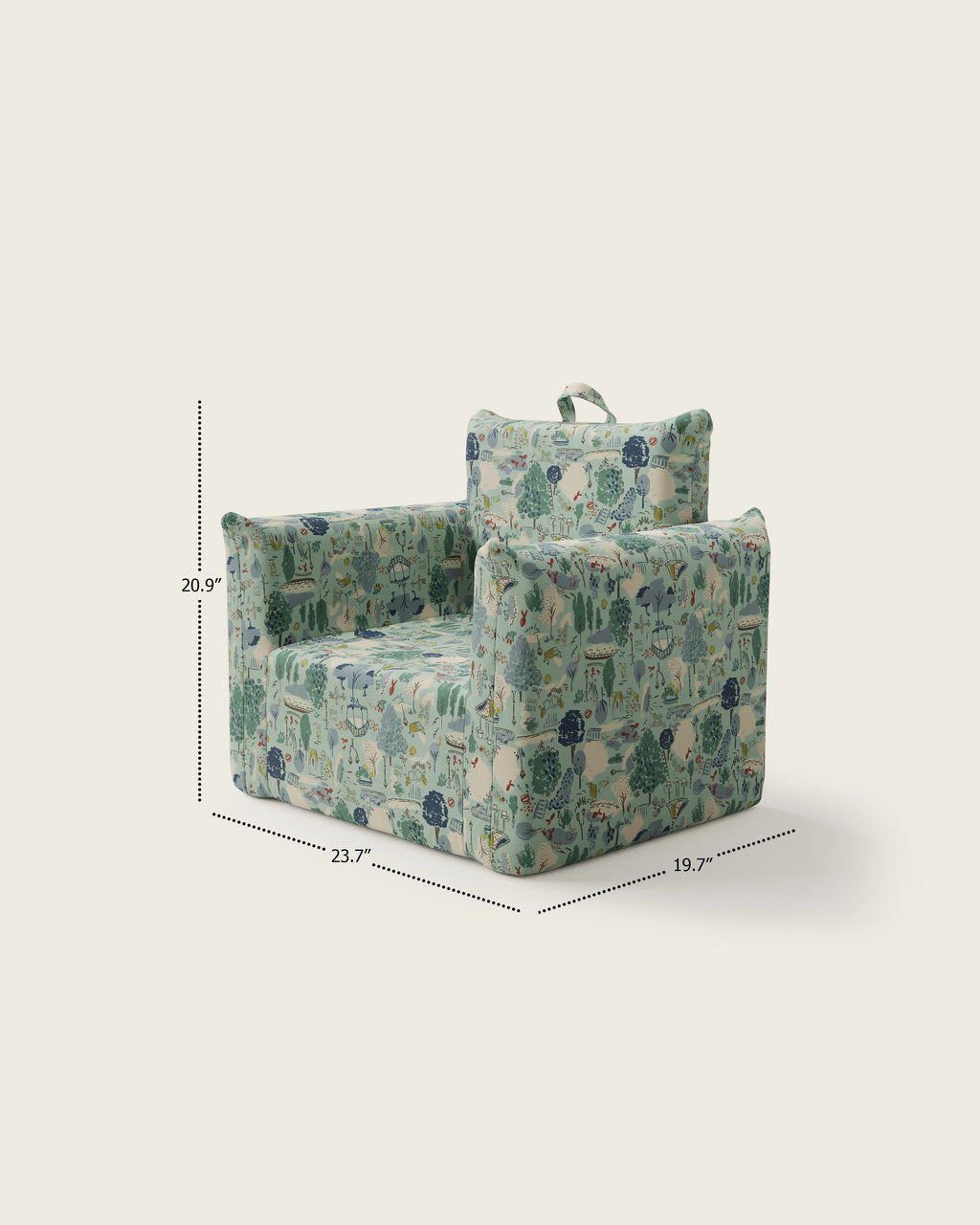 The Hug Mini Chair in Twill