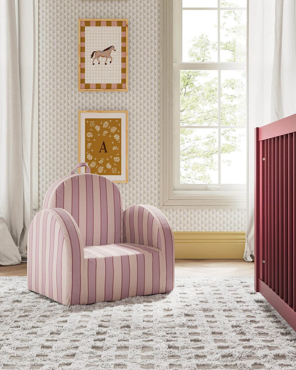The Hop Mini Chair in Twill