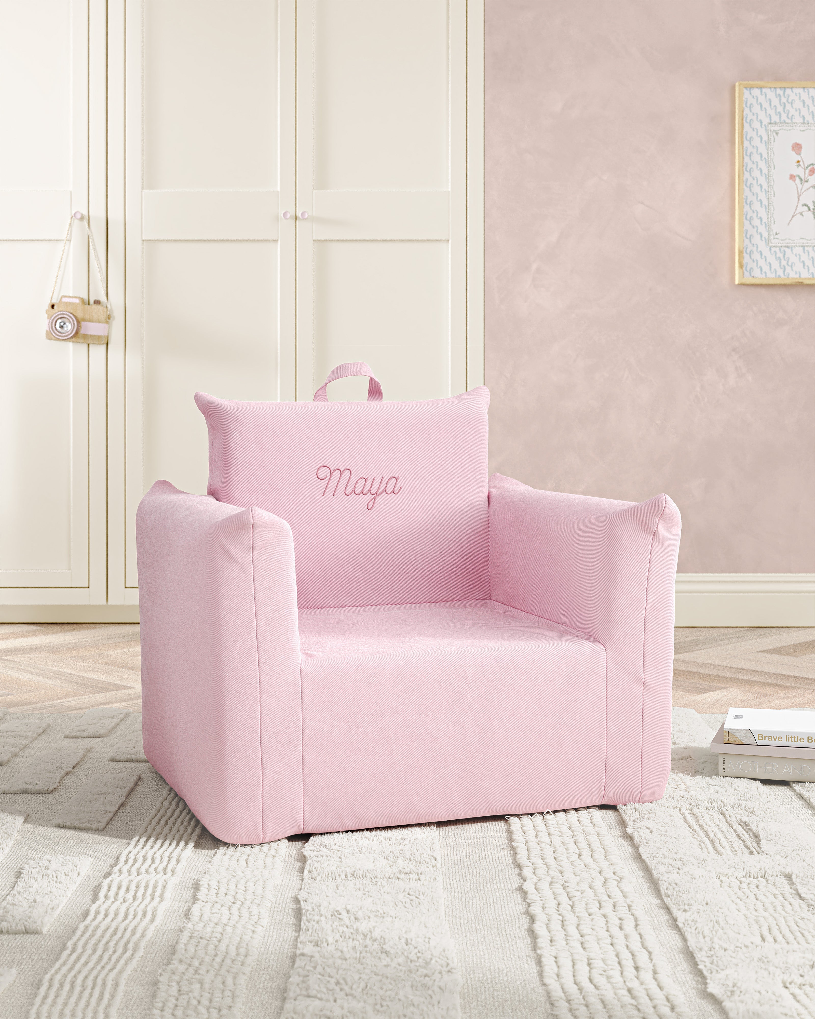 The Hug Mini Chair in Twill