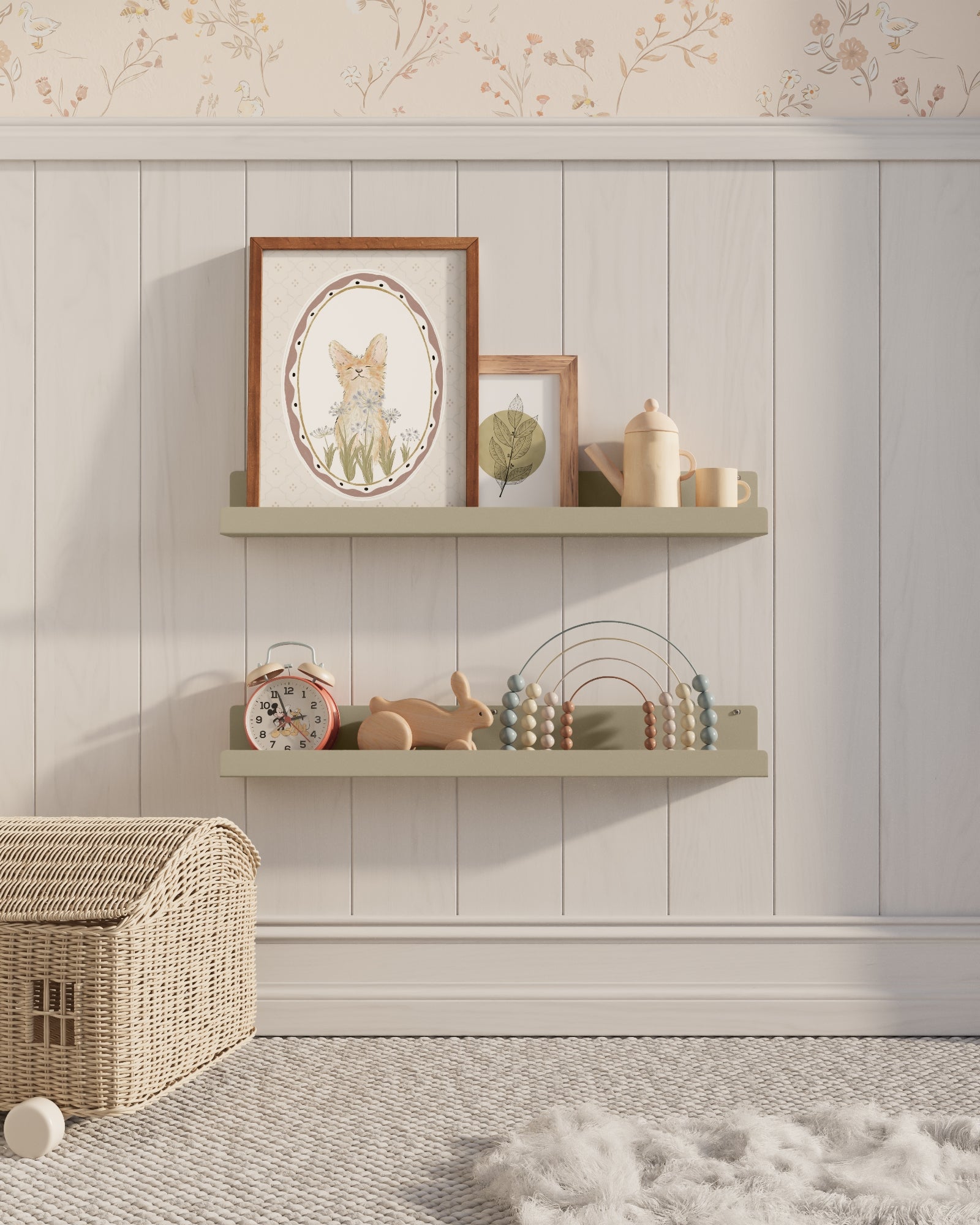 Slim Floating Shelf Set