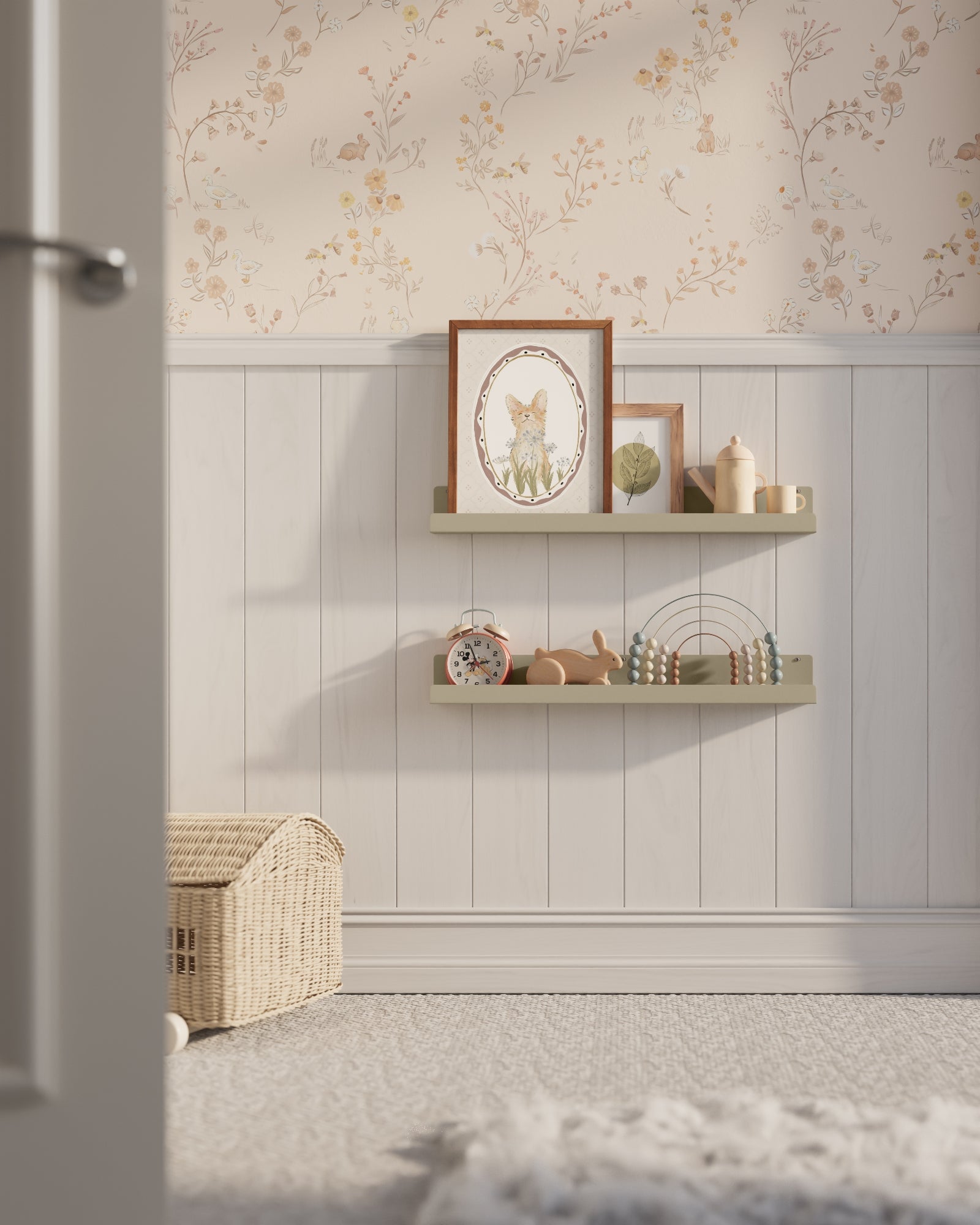 Slim Floating Shelf Set
