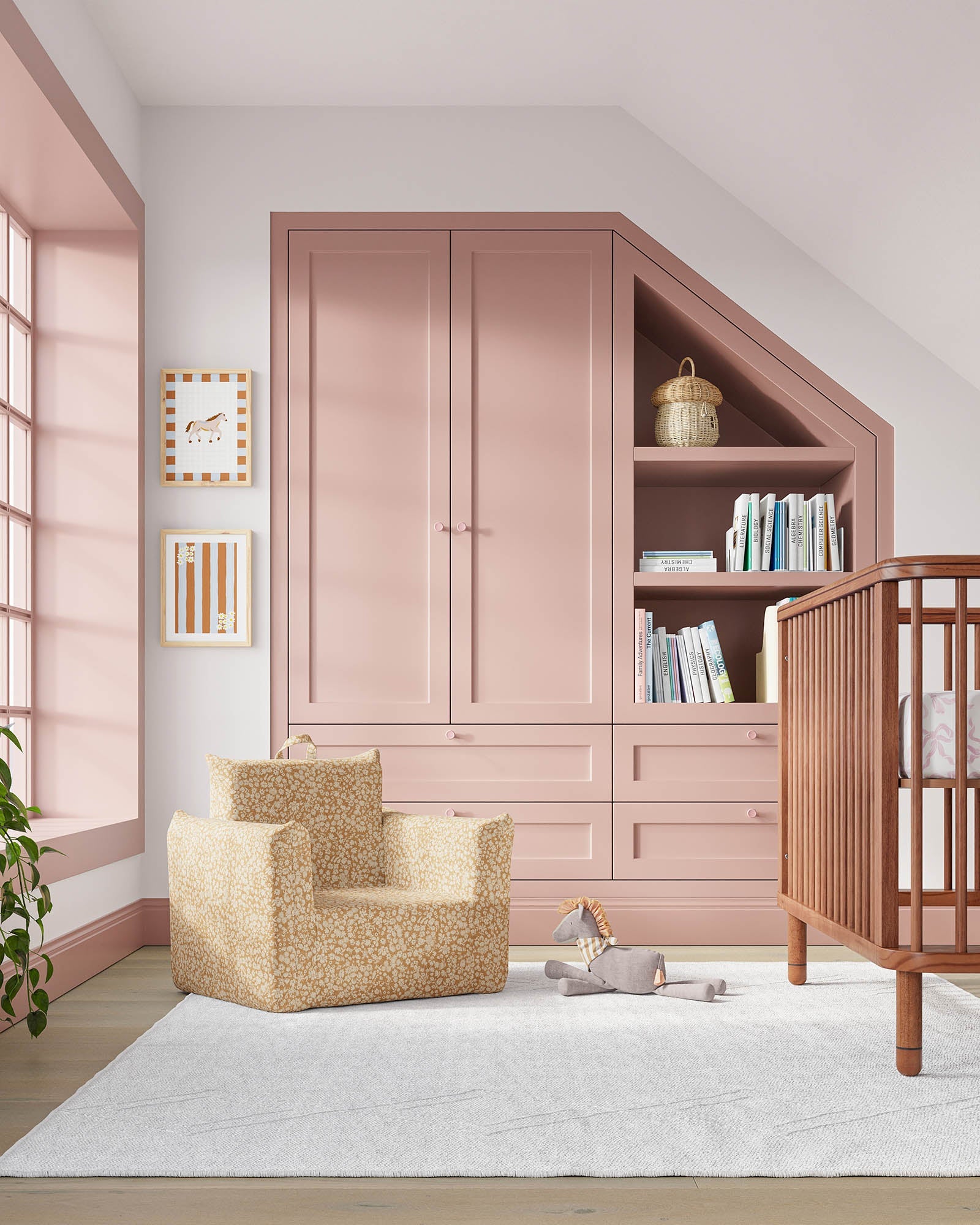 The Hug Mini Chair in Jacquard