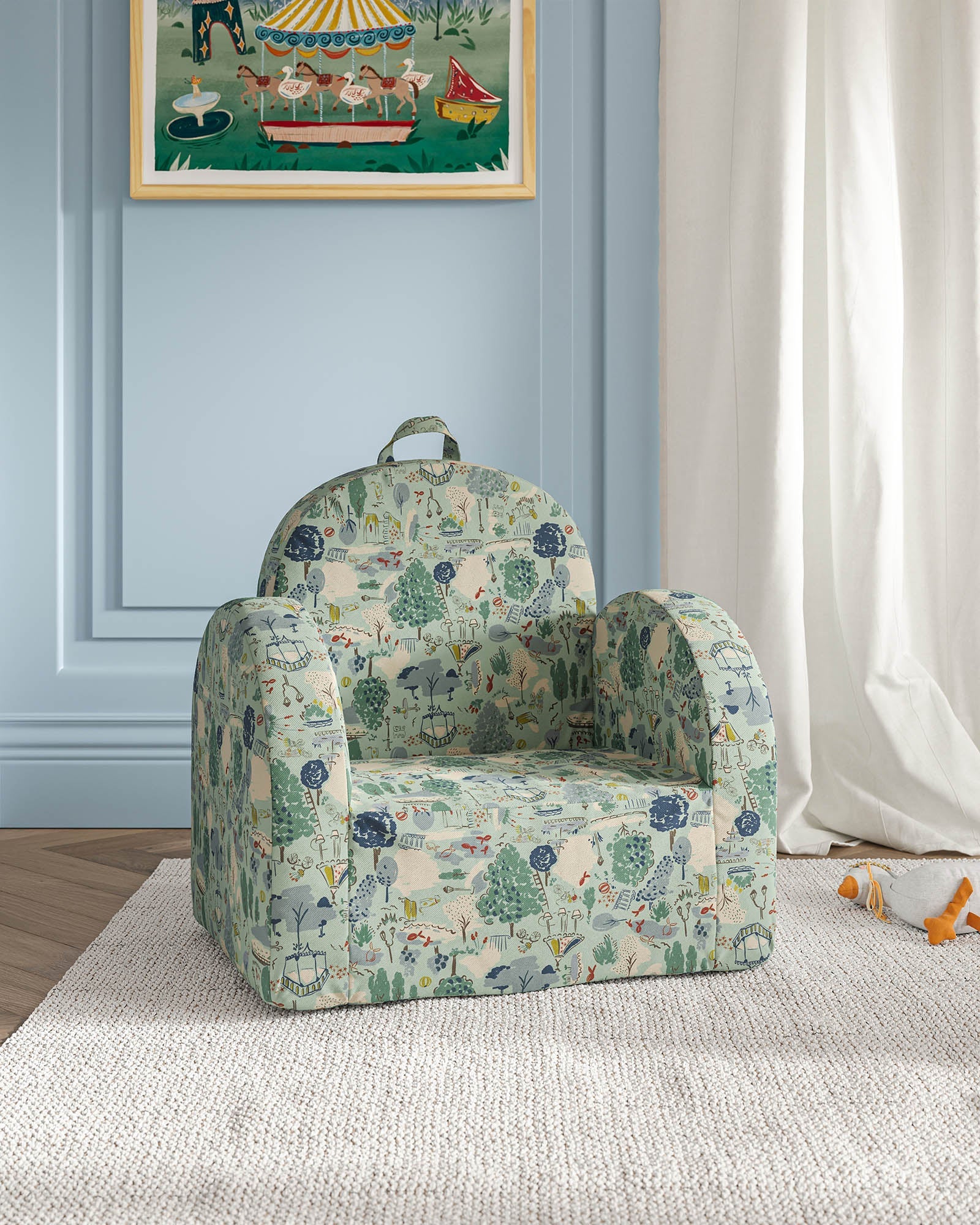 The Hop Mini Chair in Twill