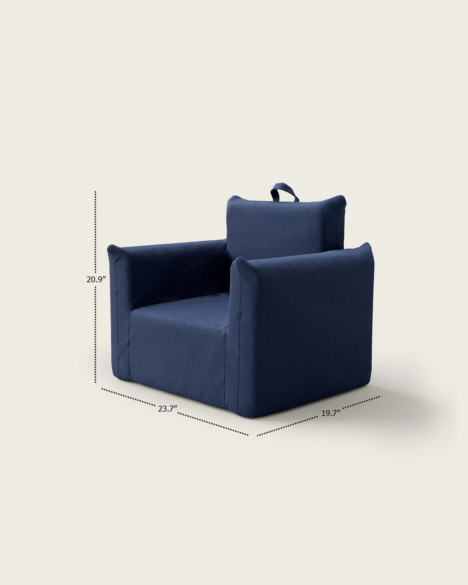 The Hug Mini Chair in Twill