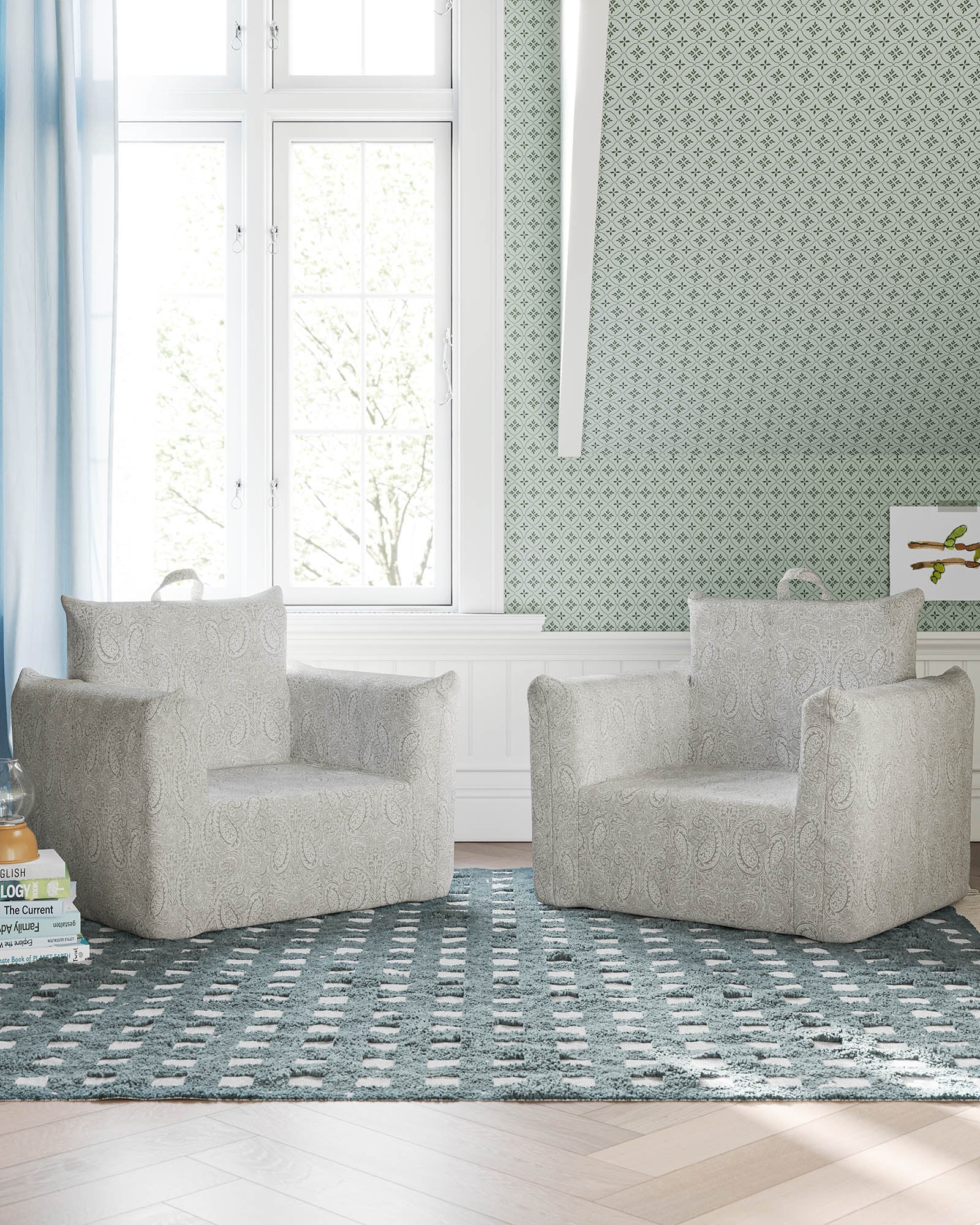The Hug Mini Chair in Jacquard