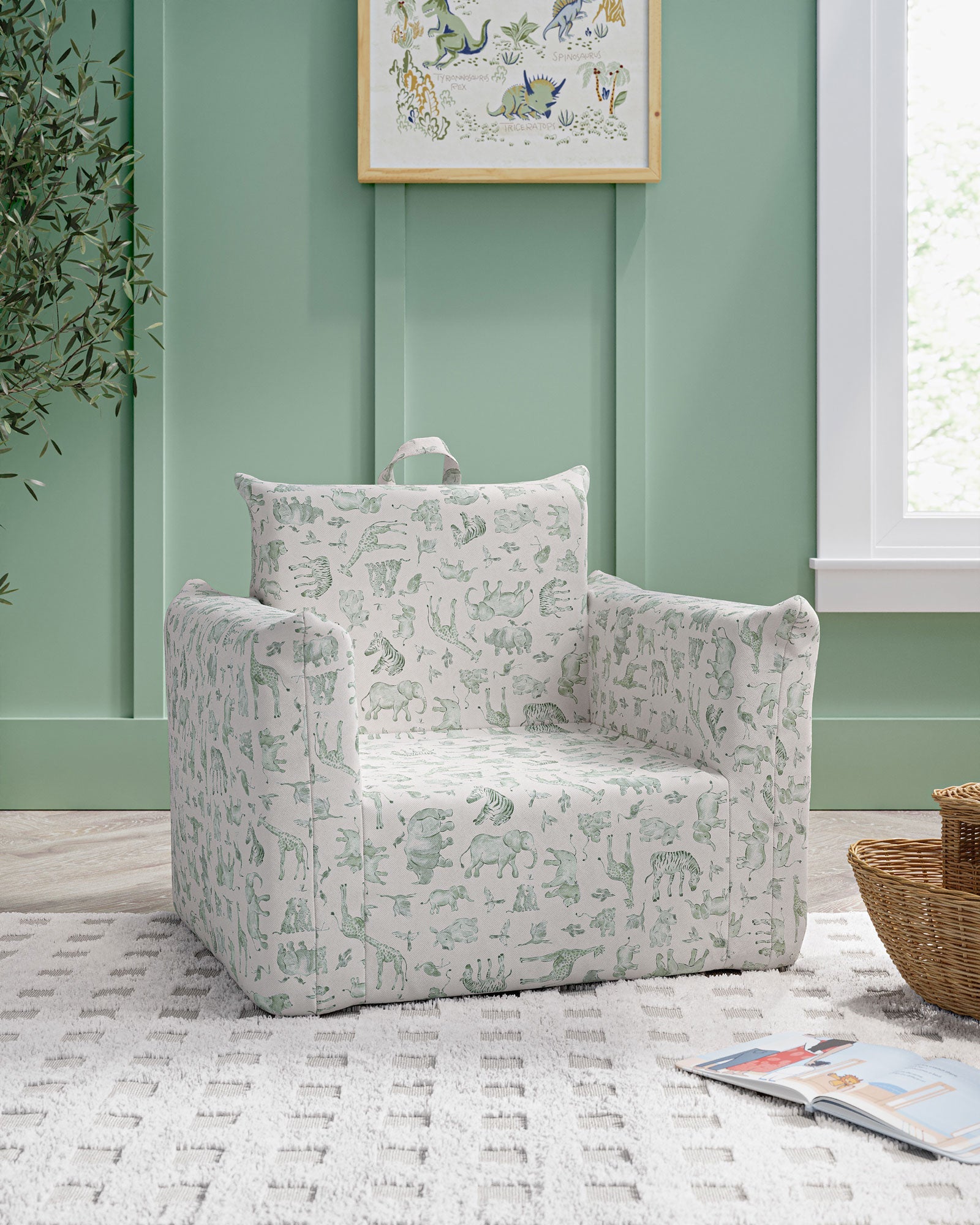 The Hug Mini Chair in Twill