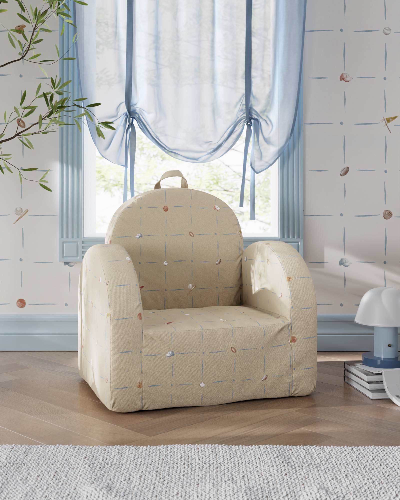 The Hop Mini Chair in Twill