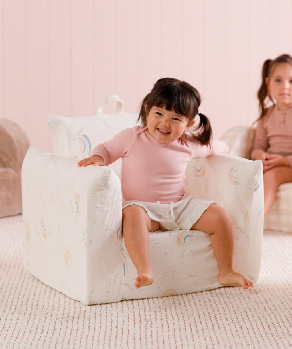 The Hug Mini Chair in Twill