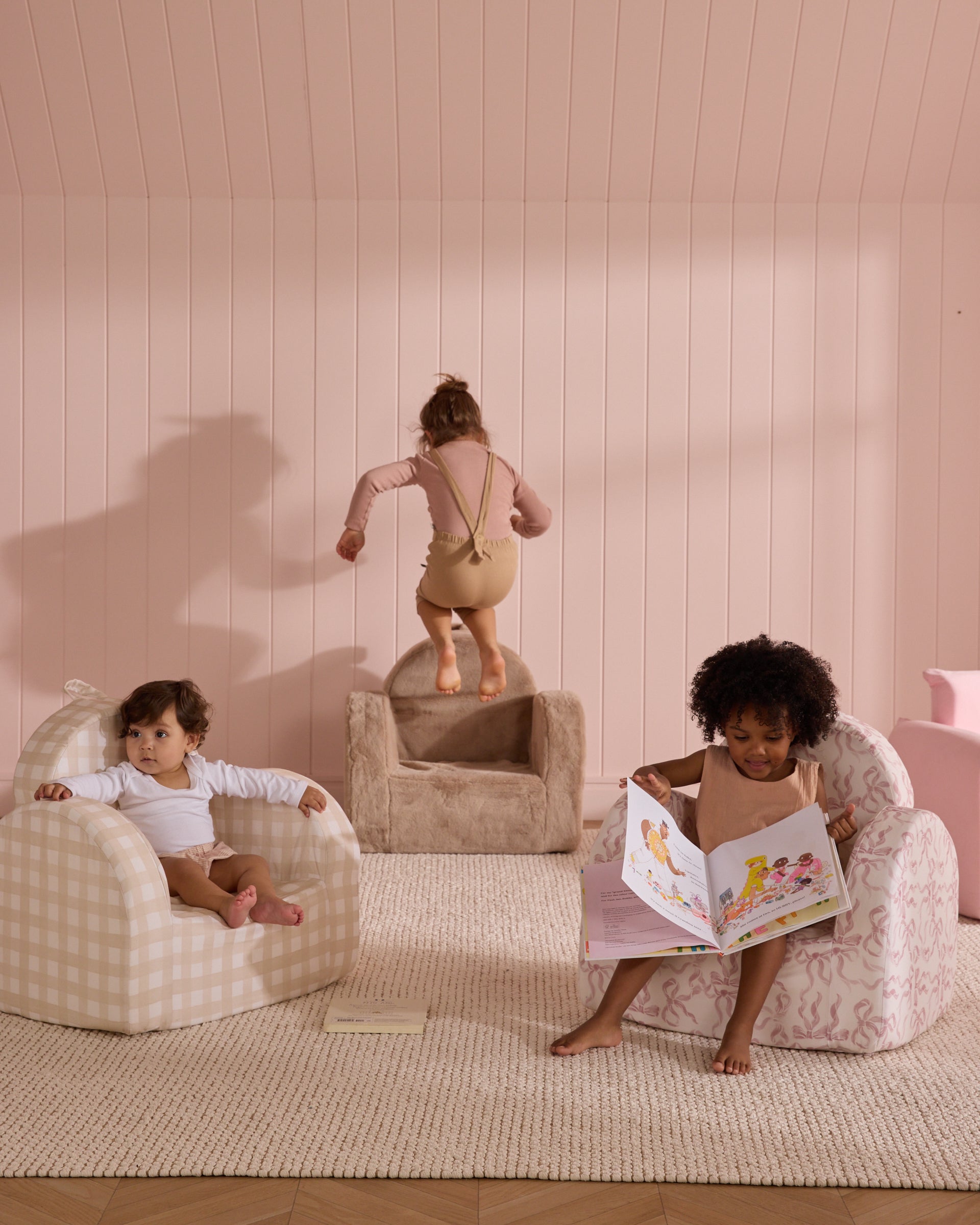 The Hop Mini Chair in Twill