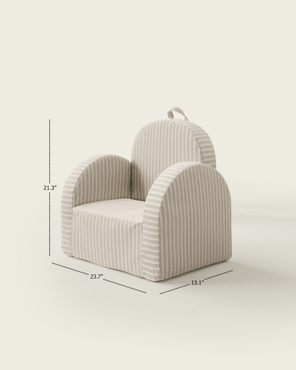 The Hop Mini Chair in Yarn-Dyed Fabric