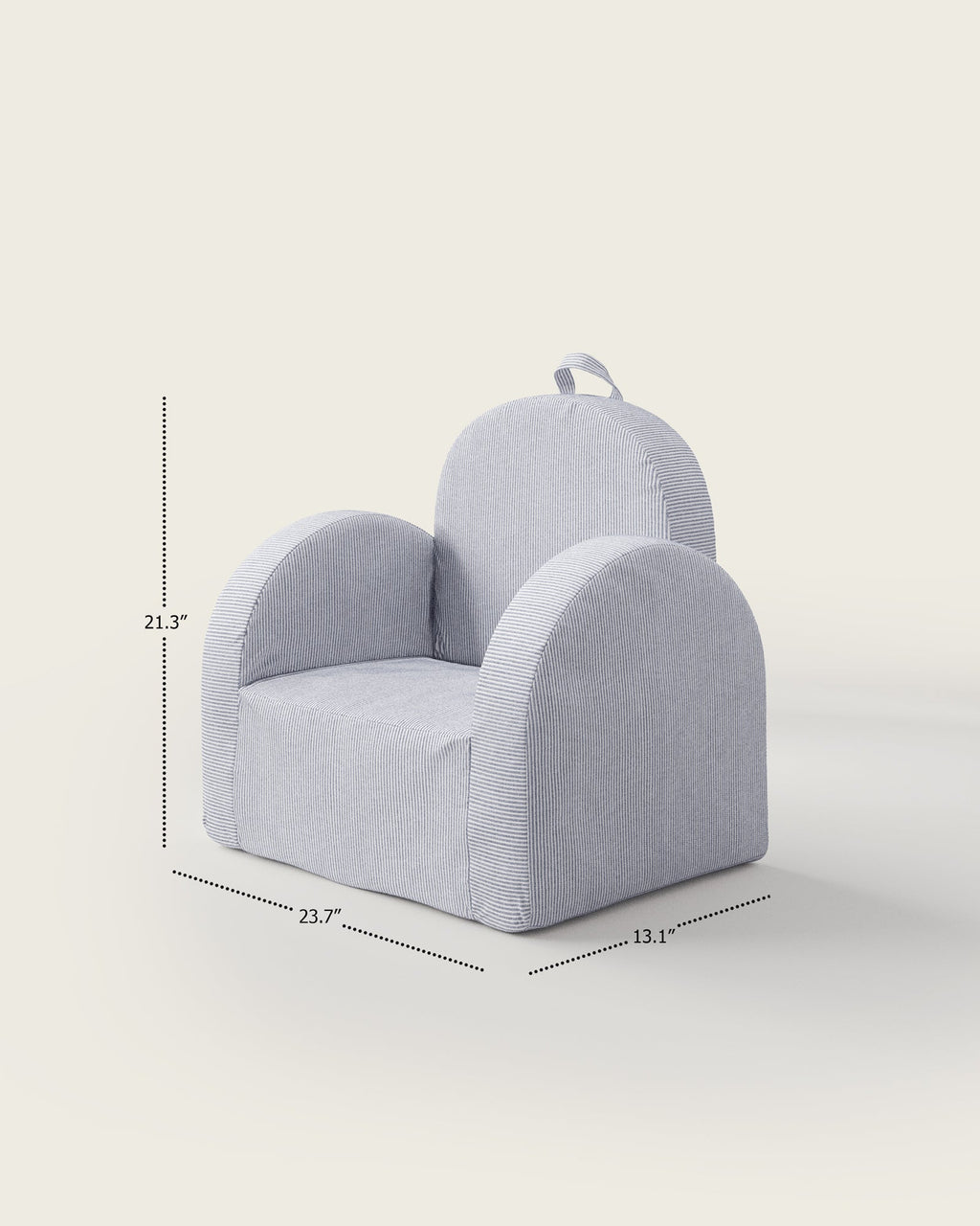 The Hop Mini Chair in Yarn-Dyed Fabric