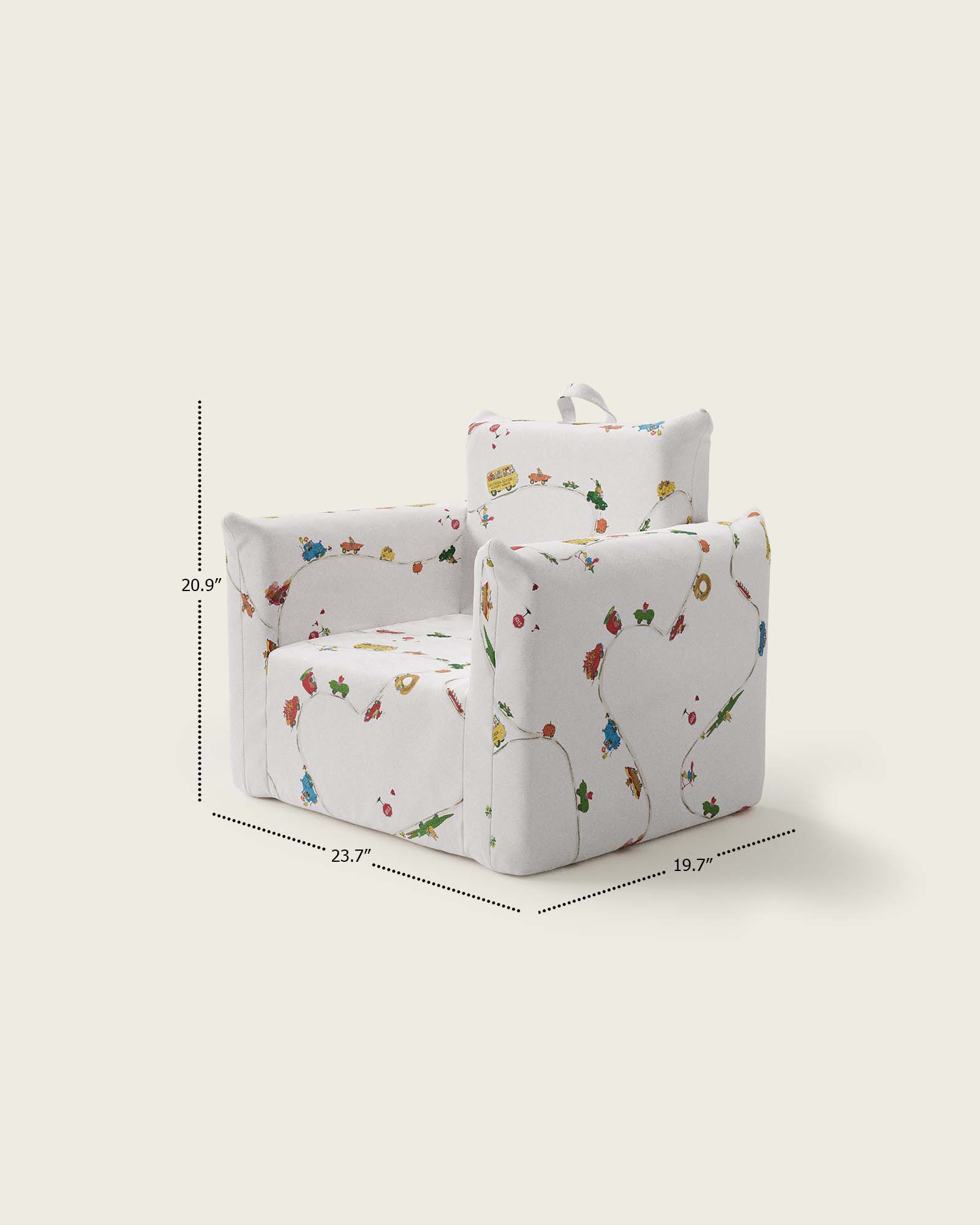 The Hug Mini Chair in Twill