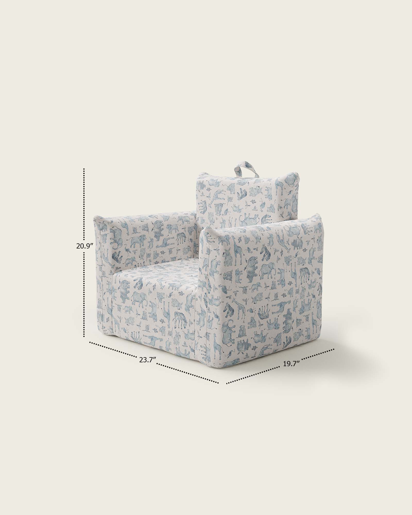 The Hug Mini Chair in Twill