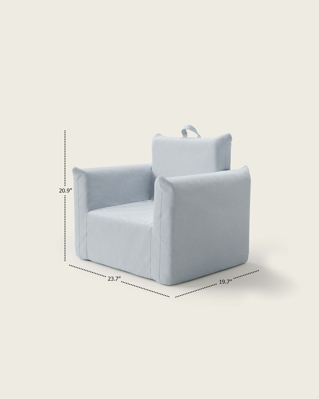 The Hug Mini Chair in Twill