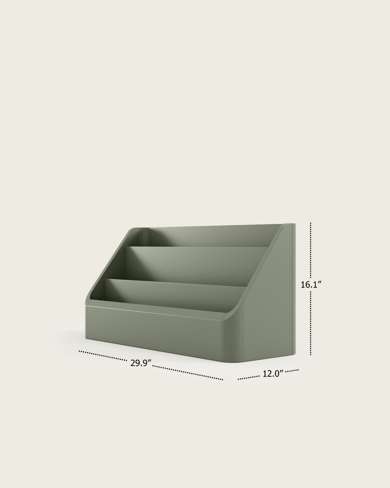 Wave Montessori Bookshelf