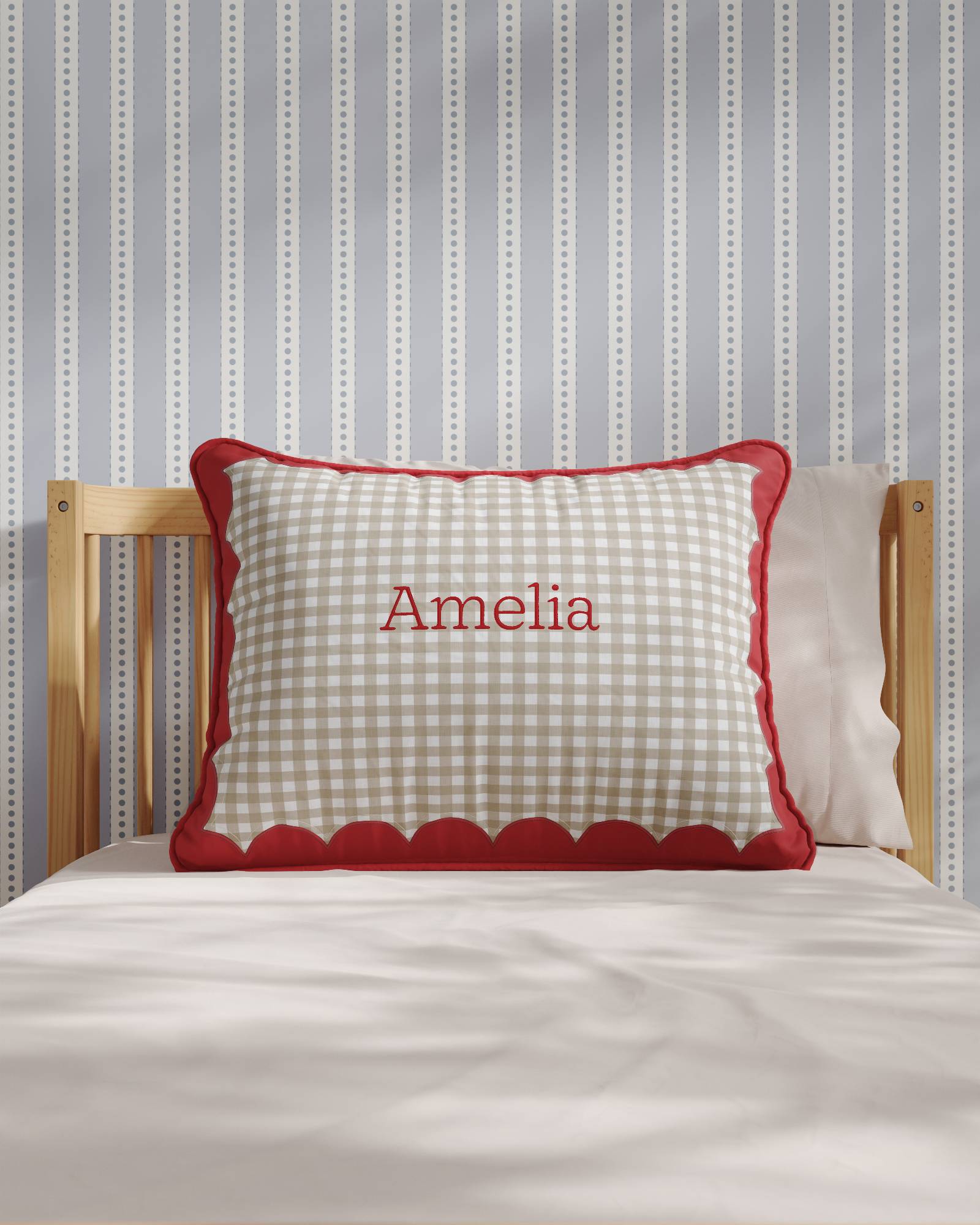 Scallop Twin Sham