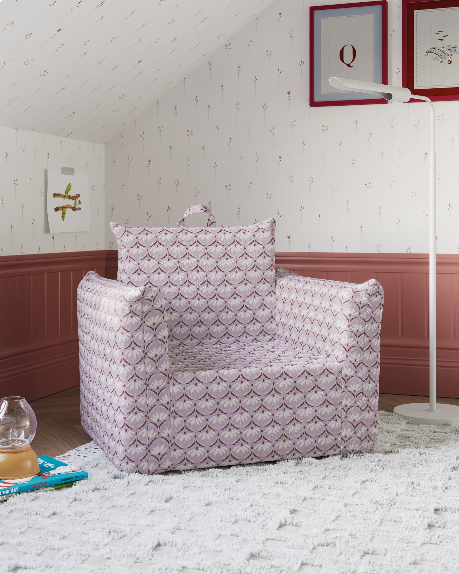 The Hug Mini Chair in Twill