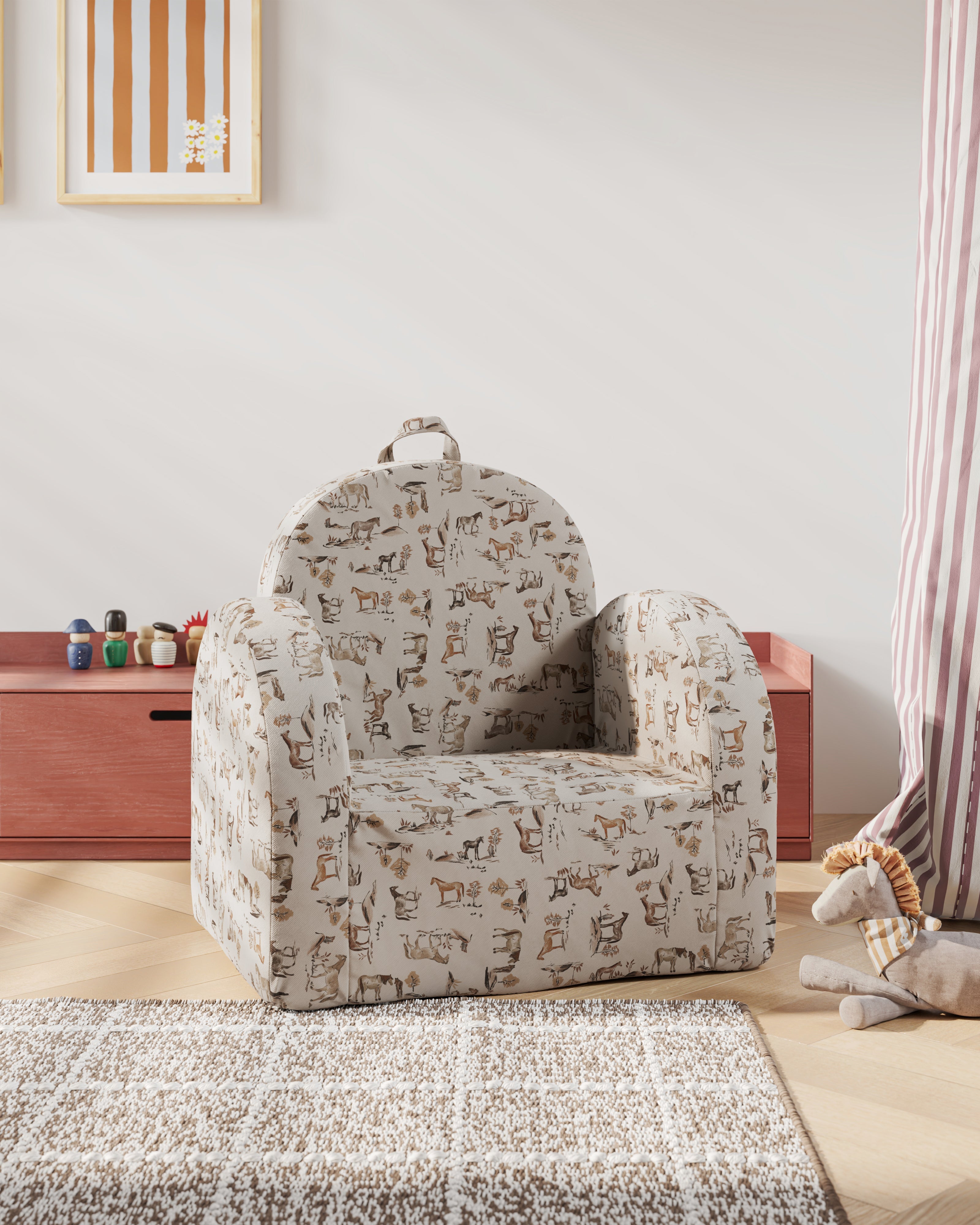 The Hop Mini Chair in Twill