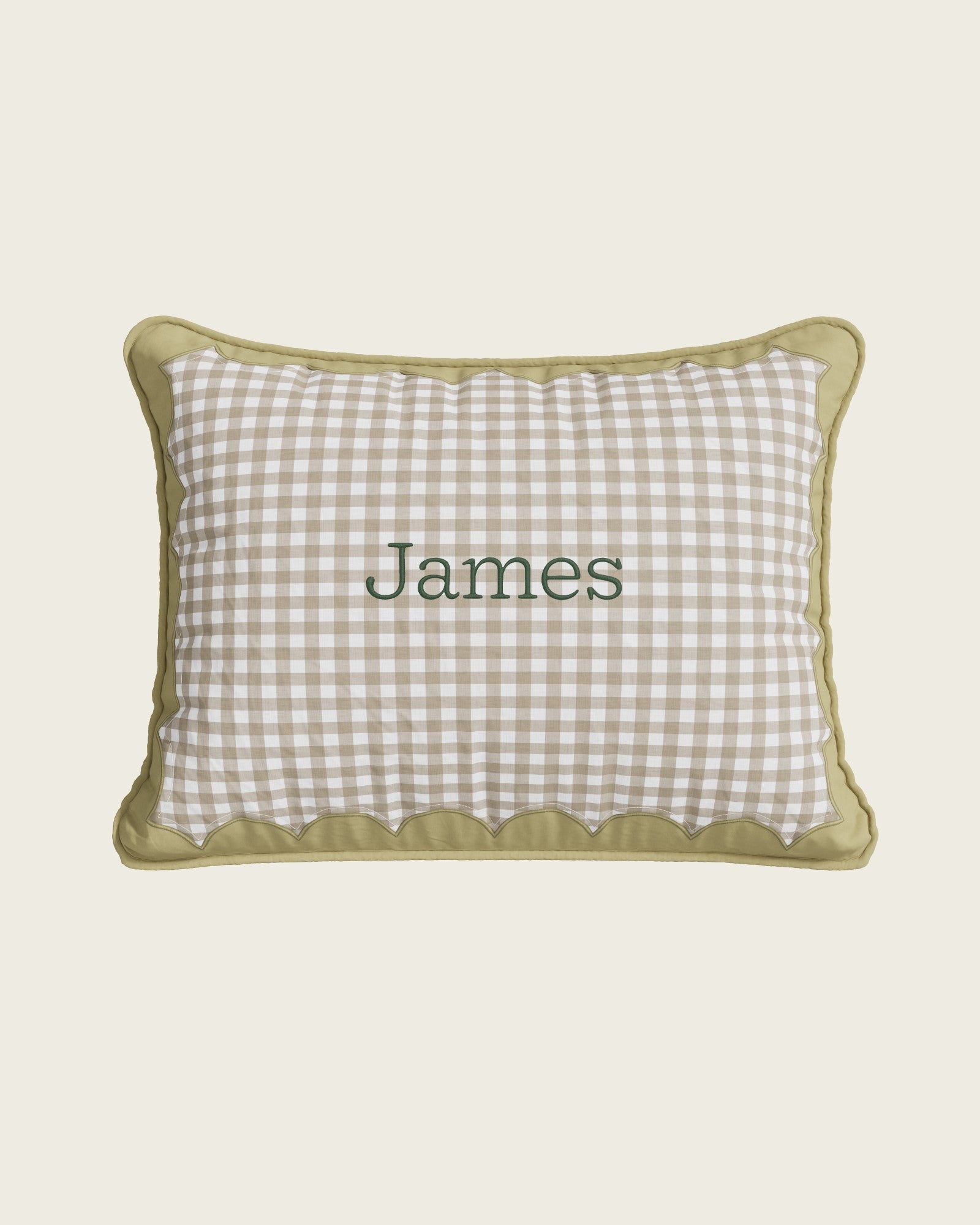 Scallop Twin Sham