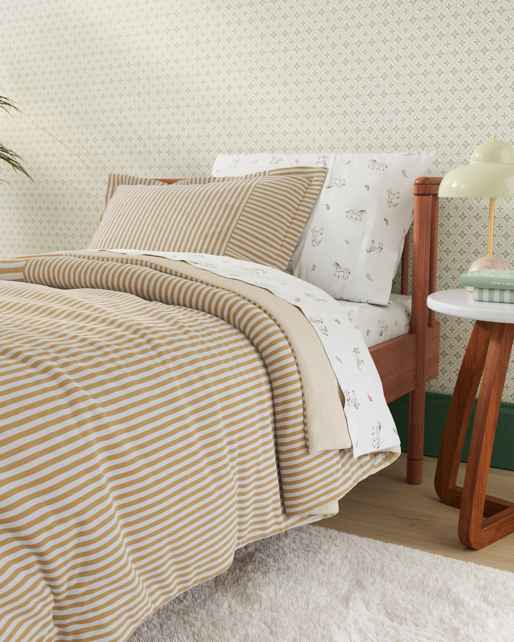 Patchwork Twin Duvet Cover Set