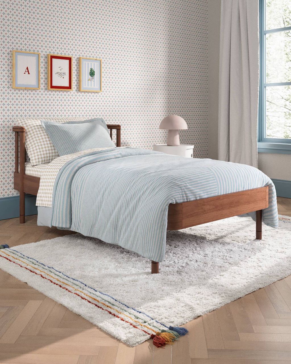 Patchwork Twin Duvet Cover Set