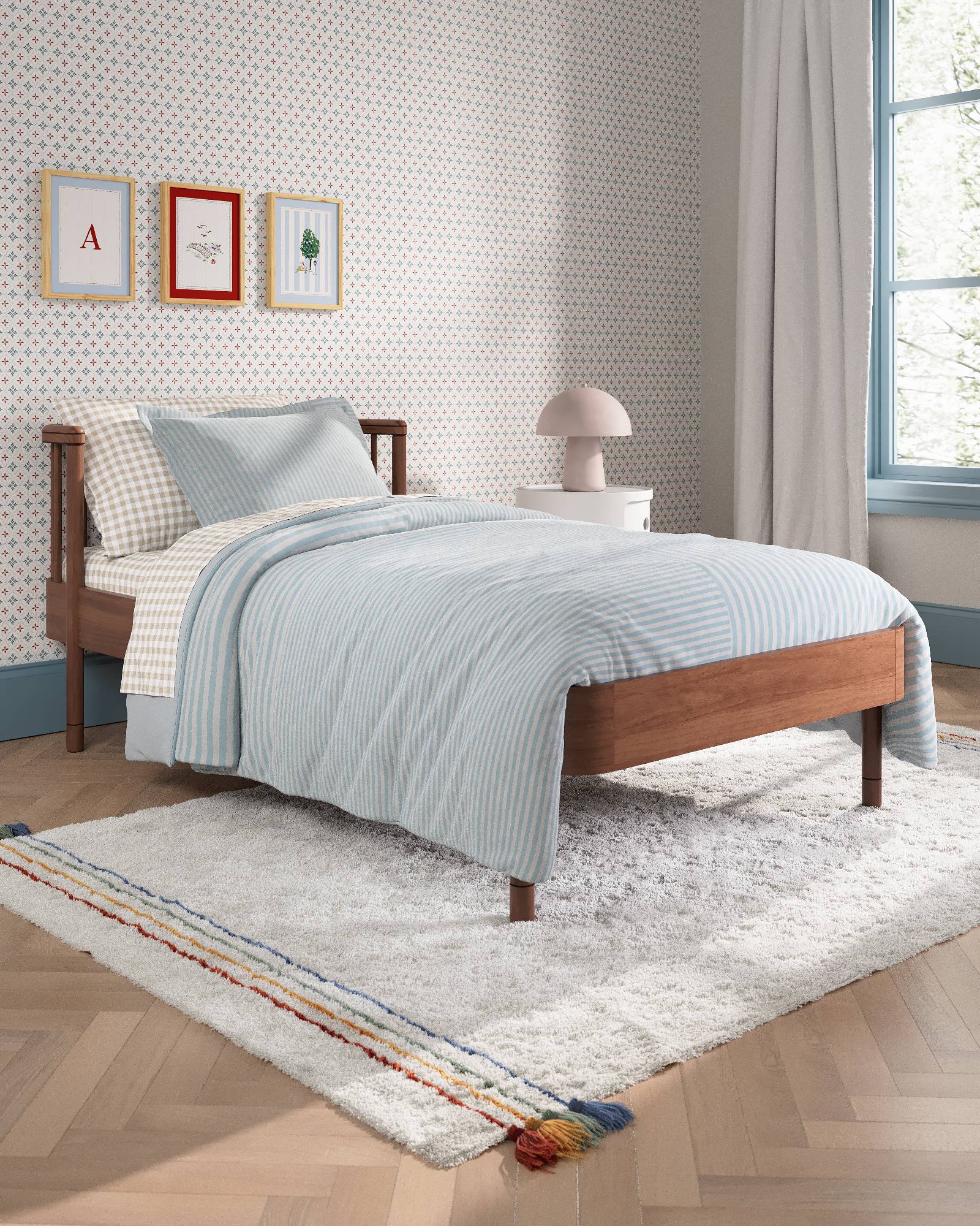 Patchwork Twin Duvet Cover Set