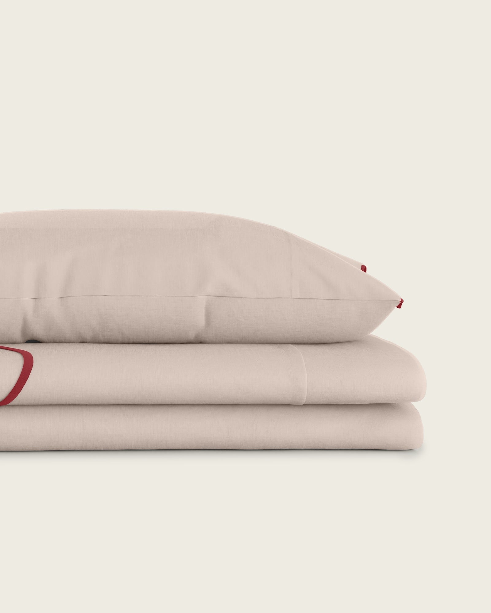 Scallop Edge Twin Sheet Set