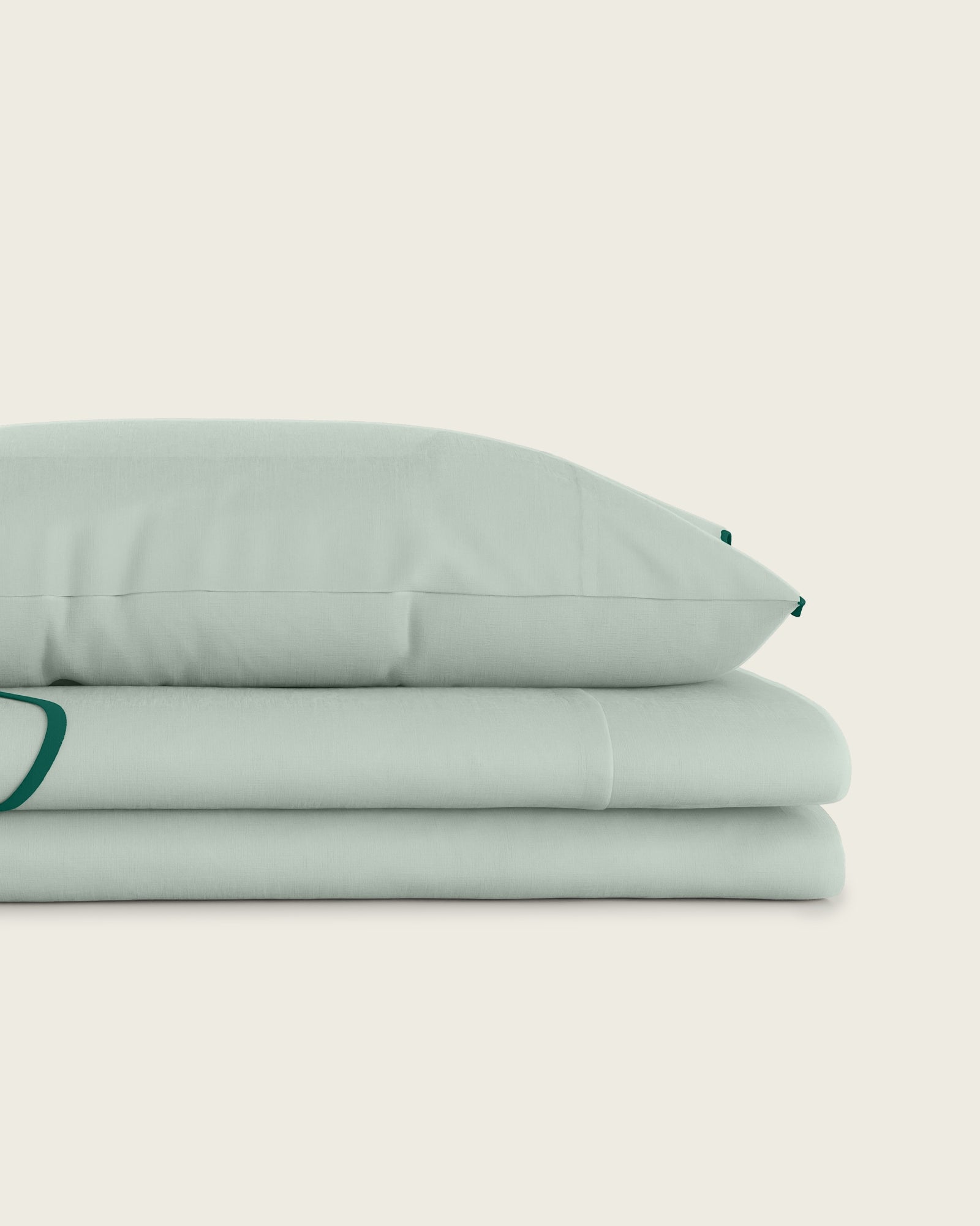 Scallop Edge Twin Sheet Set