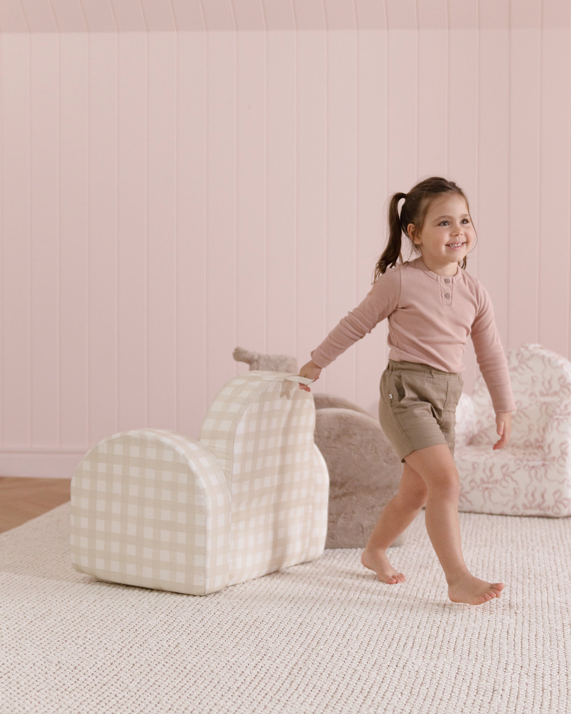 The Hop Mini Chair in Twill