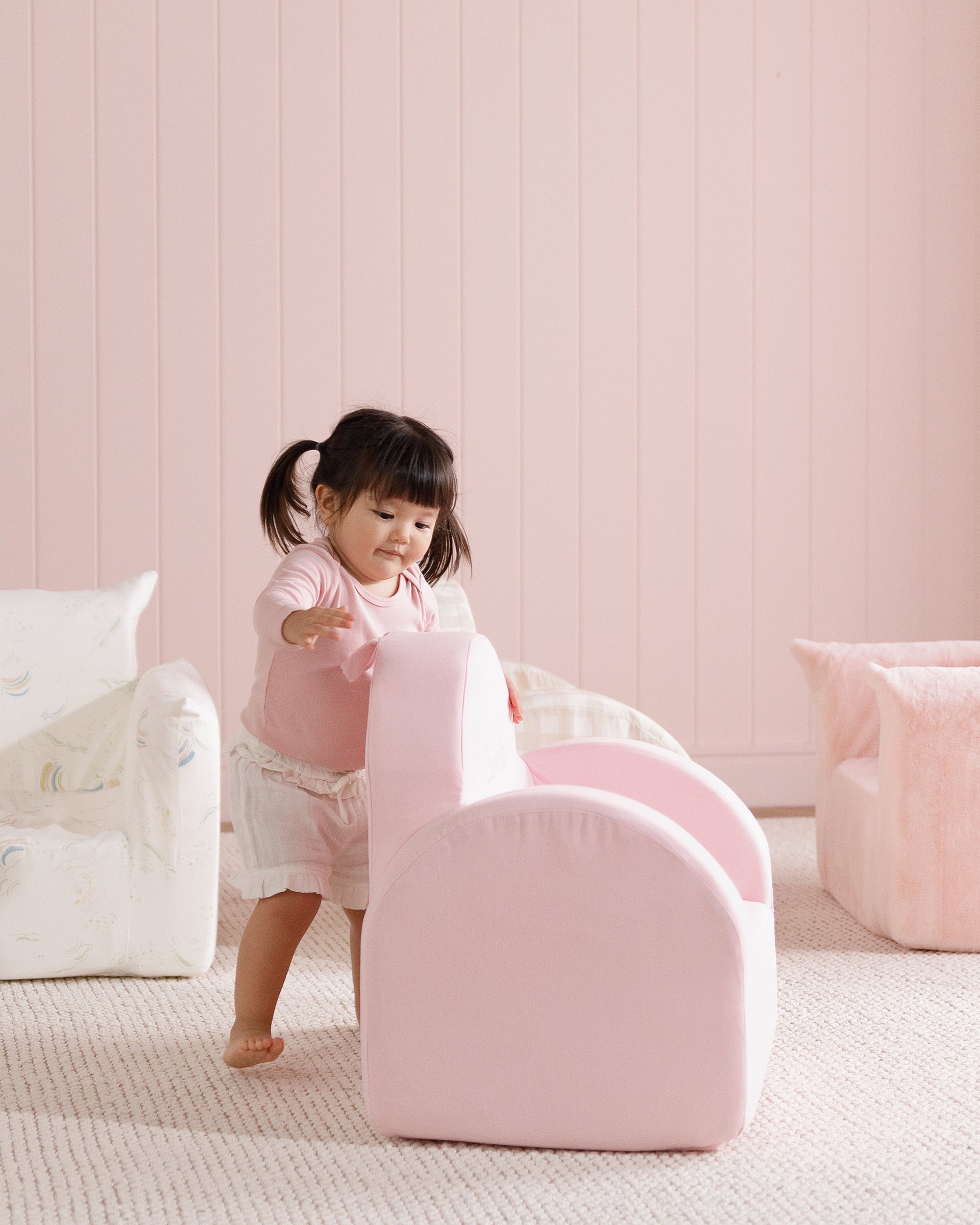 The Hop Mini Chair in Twill